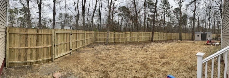 Professional fence installation